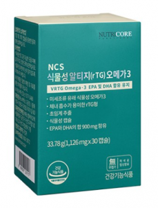 뉴트리코어 NCS 식물성알티지오메가3