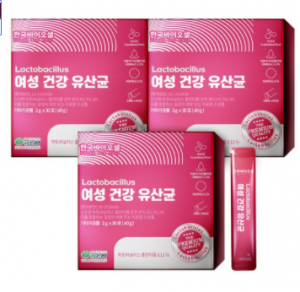 한국바이오셀 여성 건강 유산균